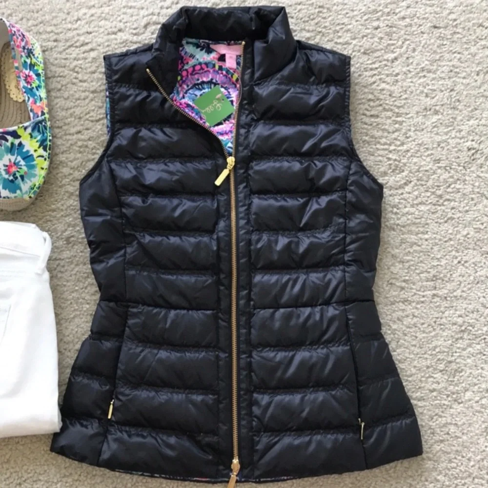 Lilly Pulitzer Elana Puffer Vest - Picture 2 of 7